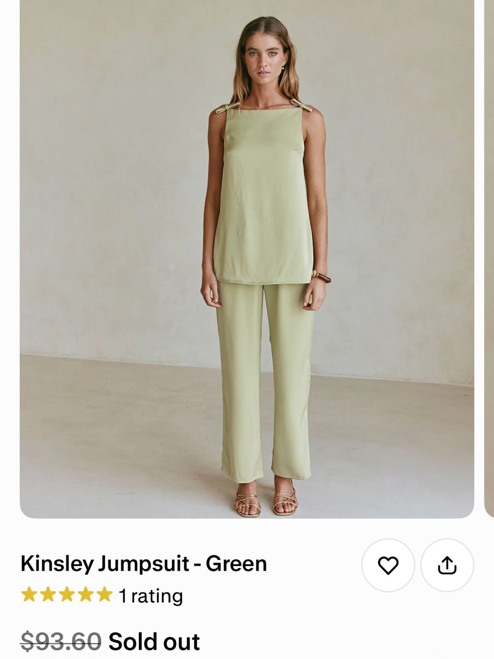 Jumpsuit - Green